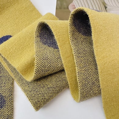 1 Piece Sweet Polka Dots Mixed Color Knitted Winter Scarf h5 Picture4
