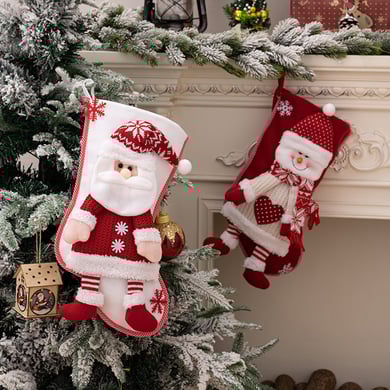 1 Stück süßer dekorativer Weihnachtsstrumpf h5 Bild3