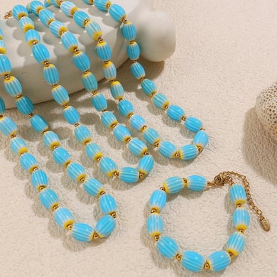 1 stuk keramische kralenketting h5 Afbeelding2
