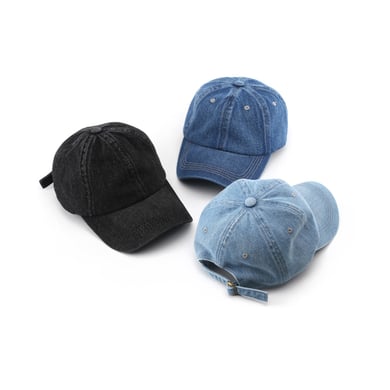 1 Piece Casual Denim Baseball Cap h5 Picture2
