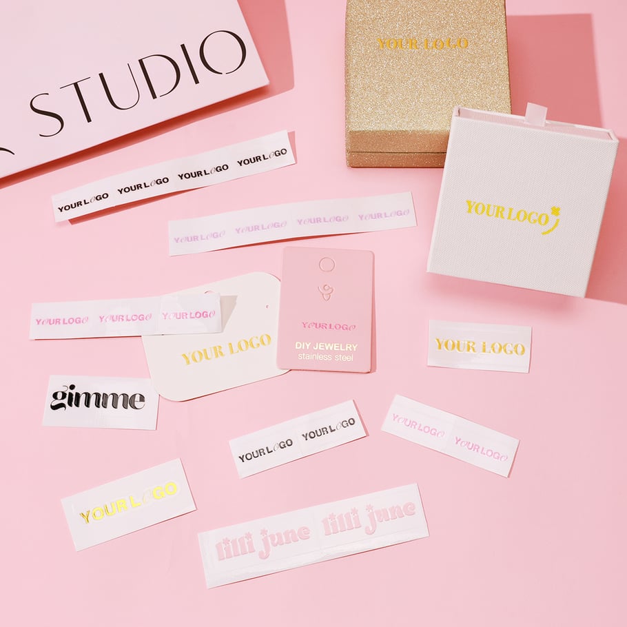 Customize Crystal Label Transfer Sticker With  LOGO Picture2