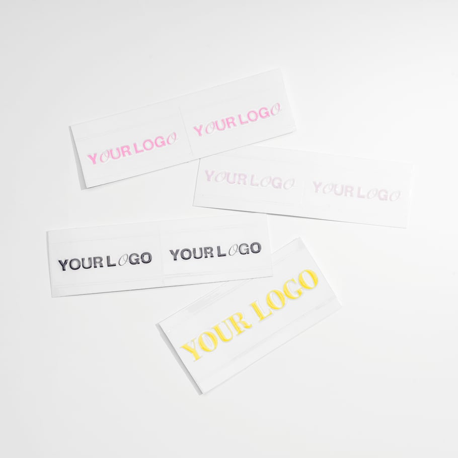Customize Crystal Label Transfer Sticker With LOGO