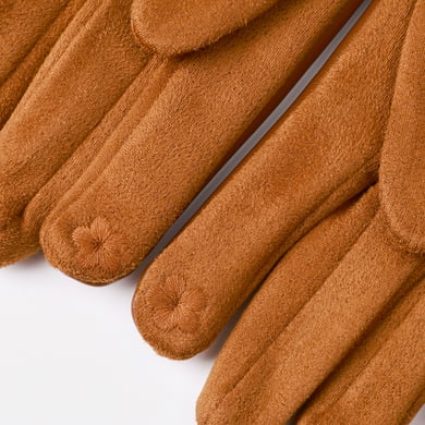 1 Paar schlichte, elegante, einfarbige PU-Damenhandschuhe h5 Bild3