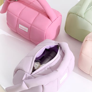 1 Paar süße einfarbige Damentaschen aus Polyester der Simple Series h5 Bild7
