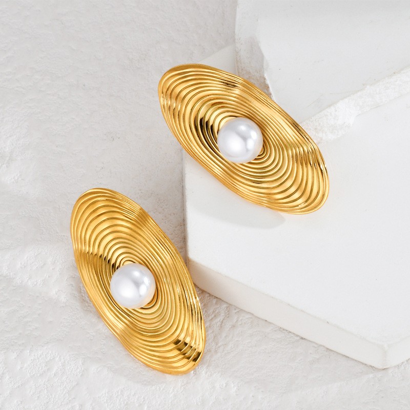 1 Pair Simple Cute Style Square Bowknot Shape Stainless Steel 18K Gold Plated Women's Stud Earrings Picture4