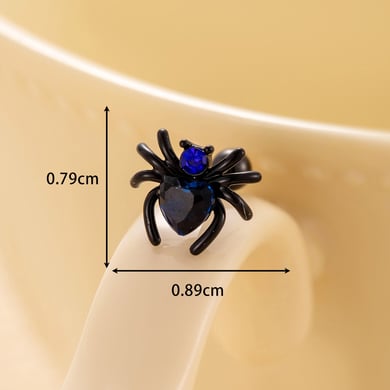 1 Pair Simple Series Classic Animal Titanium Steel No Plating Material Zircon Women Stud Earrings h5 Picture8