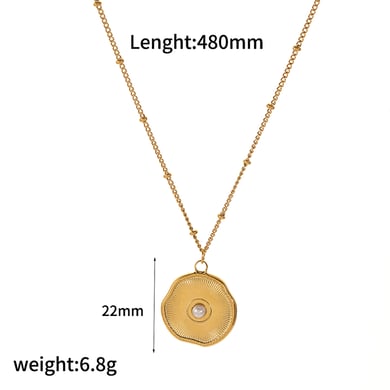 1 Paar Simple Series Light Luxus-Stil Schildkröte Edelstahl 18 Karat vergoldet Kunstperle Damen Ohrstecker h5 Bild9
