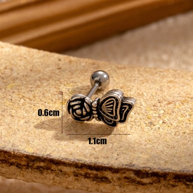 1 Paar Simple Series Klassische Sonne/Mond Kupfer Kein Beschichtungsmaterial Zirkon Damen Ohrstecker h5 Bild5