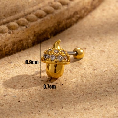 1 Pair Simple Series Simple Geometric Copper No Plating Material Zircon Women Stud Earrings h5 Picture6
