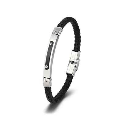 1 Paar Simple Series Einfache geometrische Lederarmbänder für Herren h5 Bild3