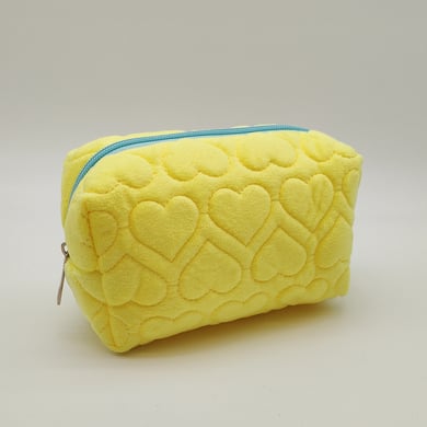 1 par de bolsos de poliéster para mujer con diseño de corazón, serie simple h5 Imagen5