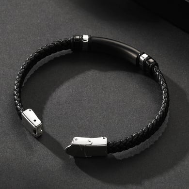 1 Paar Simple Series Einfache geometrische Lederarmbänder für Herren h5 Bild5