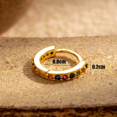 1 Pair Simple Series Classic Geometric Copper No Plating Material Zircon Women Stud Earrings h5 Picture6
