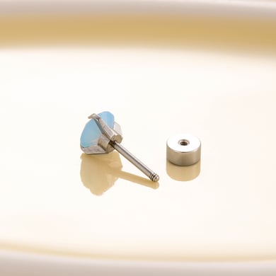 1 Pair Simple Series Simple Geometric Titanium Steel No Plating Material Zircon Women Stud Earrings h5 Picture10