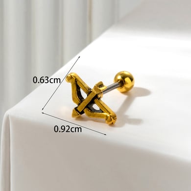 1 Pair Simple Series Classic Flower Titanium Steel No Plating Material Women Stud Earrings h5 Picture4