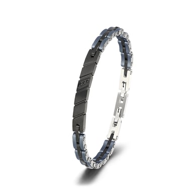 1 Paar einfache geometrische Edelstahl-Herrenarmbänder der Simple-Serie h5 Bild5