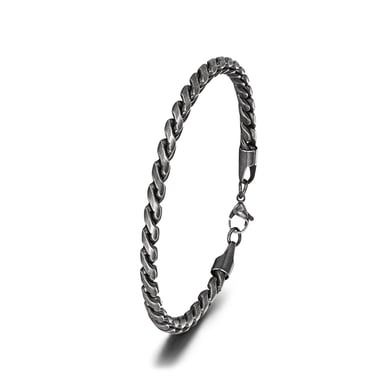 1 Paar Herrenarmbänder aus Edelstahl der Simple Series Classic Twist h5 Bild3