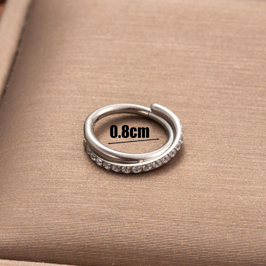 1 Pair Simple Series Classic Heart Copper No Plating Material Zircon Women Stud Earrings Picture4