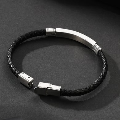 1 Paar Simple Series Einfache geometrische Lederarmbänder für Herren h5 Bild5