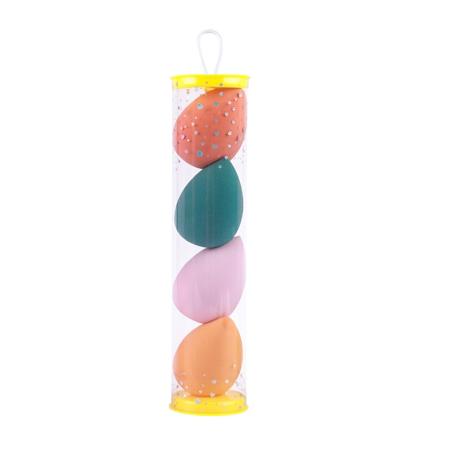 1 par de borlas de maquillaje unisex h5Imagen3