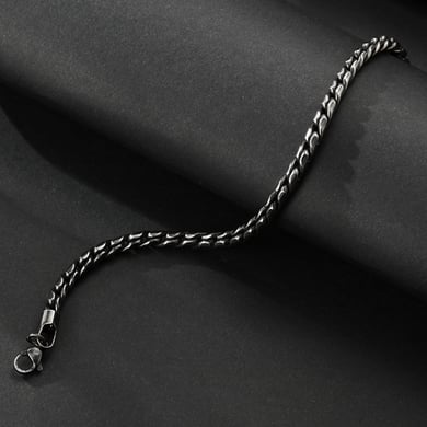 1 Paar Herrenarmbänder aus Edelstahl der Simple Series Classic Twist h5 Bild5