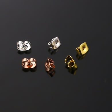 1 Paar einfache Serie täglich geometrische Edelstahl Damen Anhänger h5 Bild5
