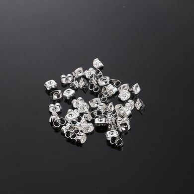 1 Paar einfache Serie täglich geometrische Edelstahl Damen Anhänger h5 Bild6