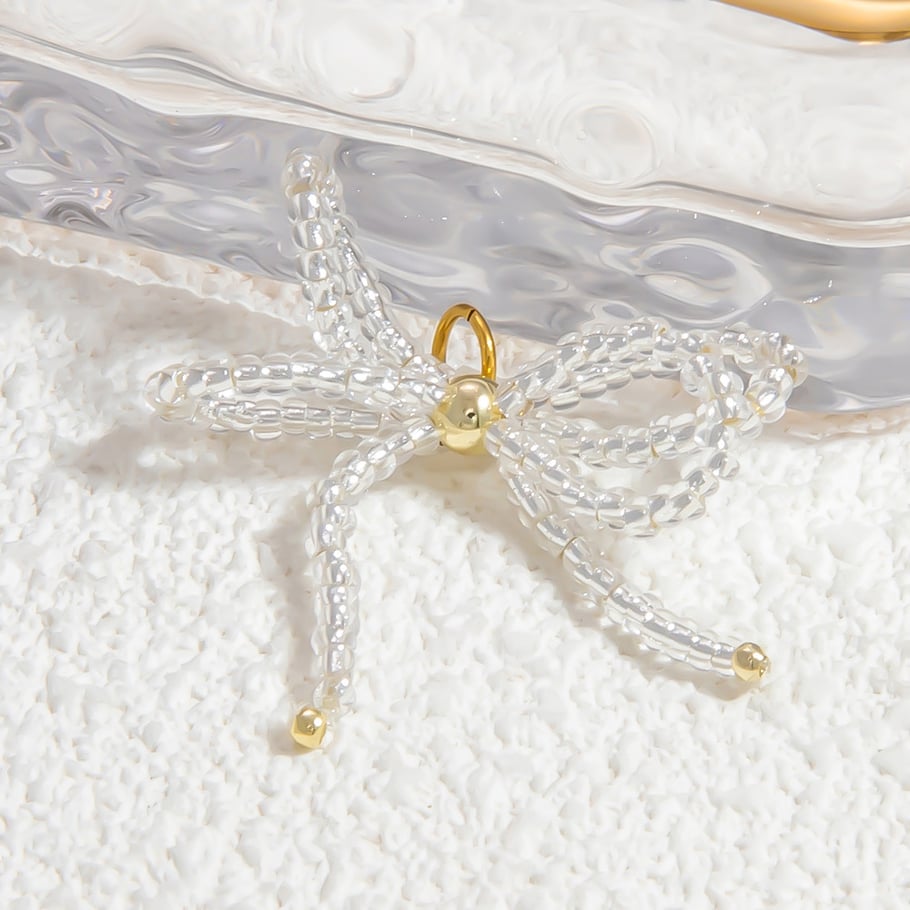 1 Piece Romantic Series Sweet Casual Fruit Glass Woven DIY Women's Pendants Picture10