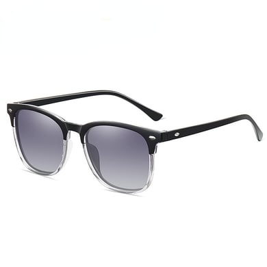 1 Pair Fashionable Series Daily Solid Color Rectangular Resin Women's Polarized Sunglasses h5 Picture2