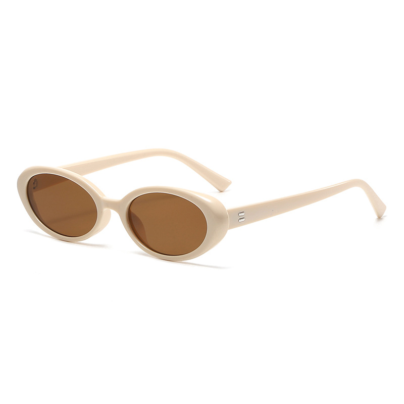 1 Pair Simple Series Daily Solid Color Resin Women Sunglasses Picture5