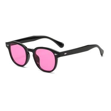 1 pair of daily casual color - blocking women's sunglasses h5 Picture5