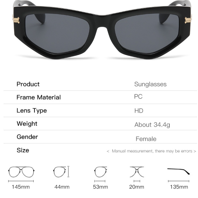 1 Pair Simple Series Daily Leopard Print Plastic Women Sunglasses Picture8