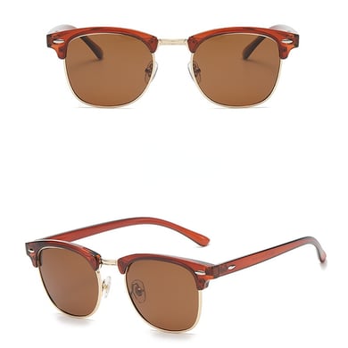1 Pair Simple Series Daily Solid Color Plastic Women Sunglasses h5 Picture9