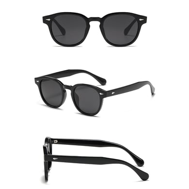 1 pair of daily casual color - blocking women's sunglasses h5 Picture8
