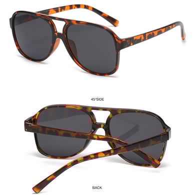 1 Paar Simple Series Alltags-Sonnenbrille aus einfarbigem Kunststoff für Damen h5 Bild9