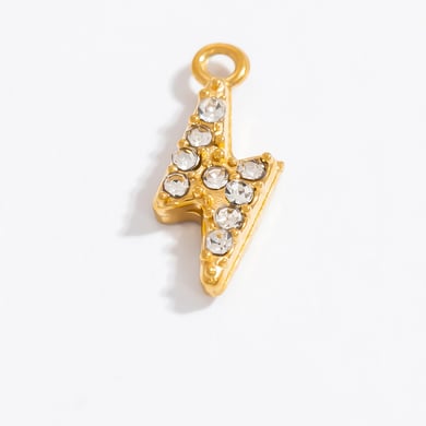 1 Pair Simple Series Daily Turtle Stainless Steel Gold Color DIY Women's Pendants h5 Picture7
