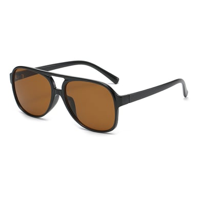 1 Paar Simple Series Alltags-Sonnenbrille aus einfarbigem Kunststoff für Damen h5 Bild7