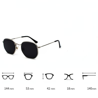 1 Pair Stylish Series Daily Mixed Color Modern Alloy Women's Sunglasses h5 Picture8