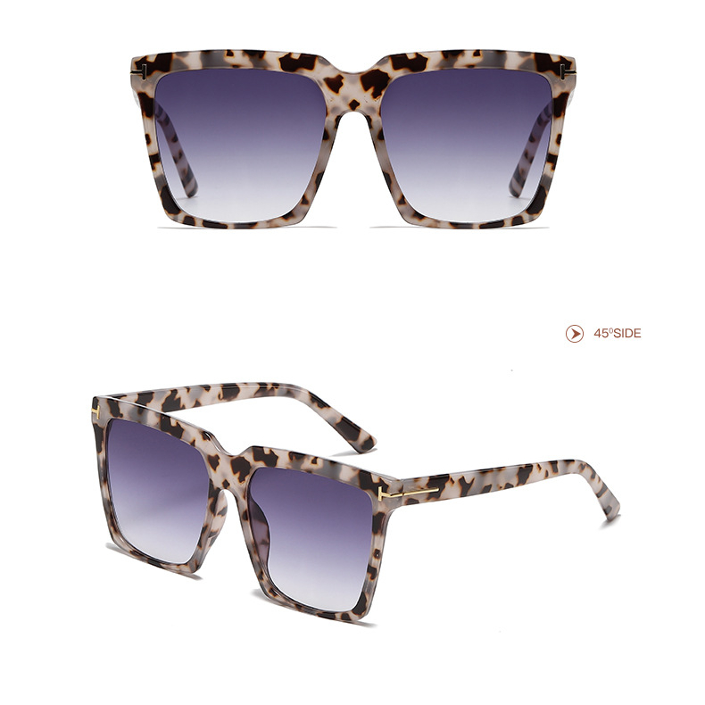 1 Pair Simple Series Retro mixed color Plastic Women Sunglasses Picture8