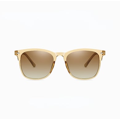 1 Pair Fashionable Series Daily Solid Color Rectangular Resin Women's Polarized Sunglasses h5 Picture4