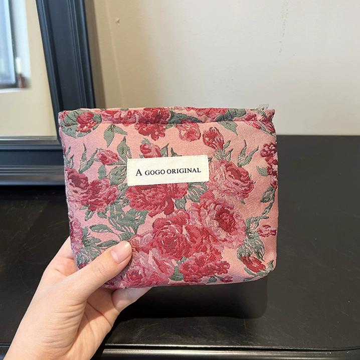 1 Stück Romantische Serie Süße Blume Polyester Damentaschen Bild8
