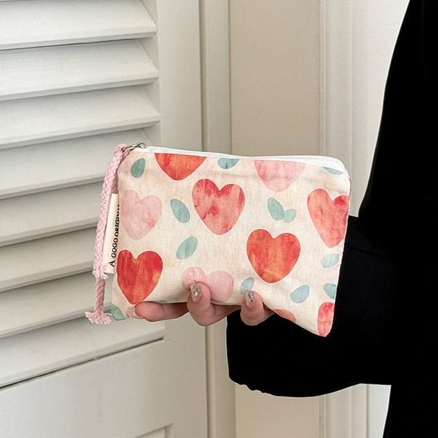 1 Stück Romantische Serie Süßes Herz Polyester Damentaschen Bild8