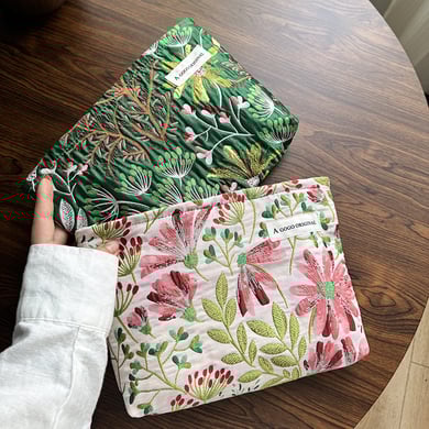 1 Stück Luxuriöse Serie Retro Flower Polyester Damentaschen h5 Bild3