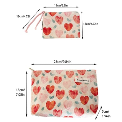 1 Stück Romantische Serie Süßes Herz Polyester Damentaschen h5 Bild9