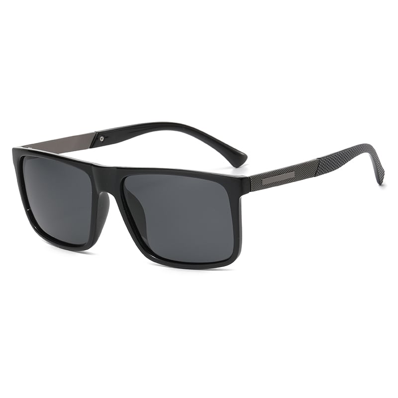 1 Pair Simple Series Daily Patchwork Anti-reflective Unisex Sunglasses Picture4