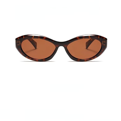 1 Paar Simple Series Daily Leopard Print Kunststoff Damen Sonnenbrille h5 Bild4