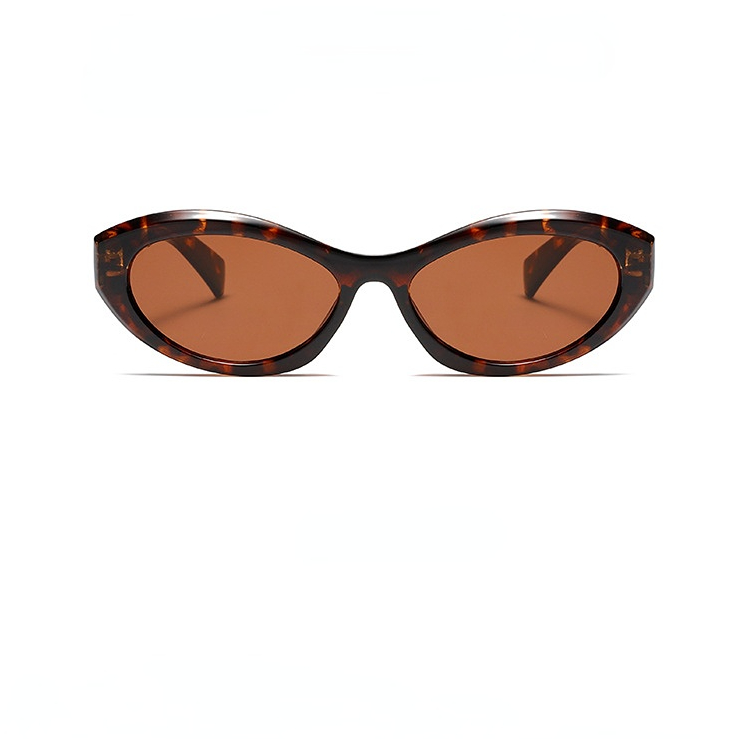 1 Paar Simple Series Daily Leopard Print Kunststoff Damen Sonnenbrille Bild4
