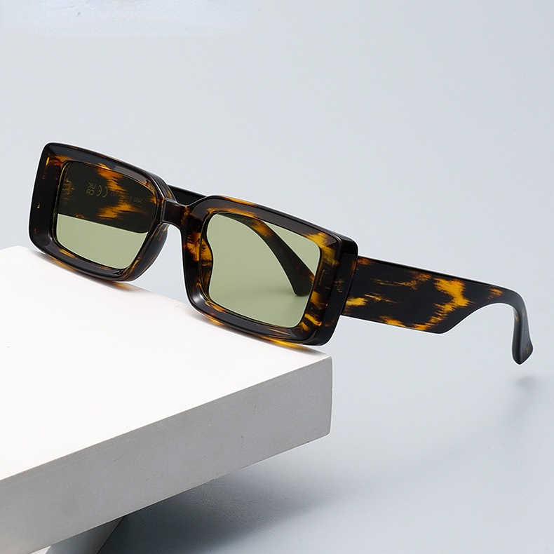 1 Paar Retro-Sonnenbrille aus Kunststoff im Leopardenmuster der Simple Series für Damen Bild10