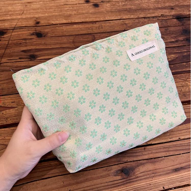 1 Stück Romantische Serie Natürliche Blume Polyester Damentaschen Bild8