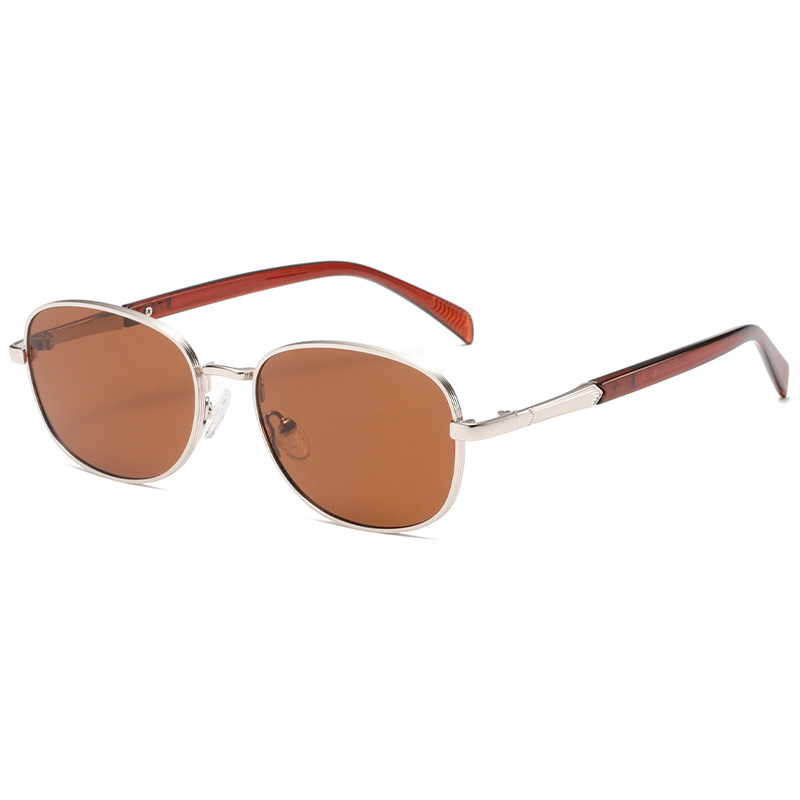 1 Pair Simple Series Daily Solid Color Alloy Women Sunglasses Picture6